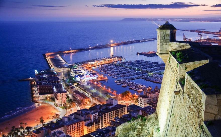 Vistas Al Mar. Gran Salon. Playa A 1 Minuto. Wifi Lägenhet Alicante Exteriör bild